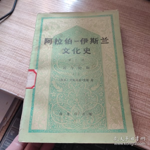 阿拉伯-伊斯兰文化史 第三册 近午时分 二