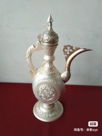 银川 电影节金鸡百花奖纪念 奖杯 1200克 不知是不是银的