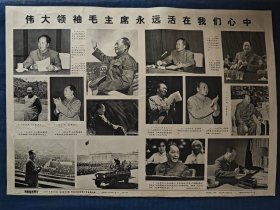 伟大领袖毛主席永远活在我们心中