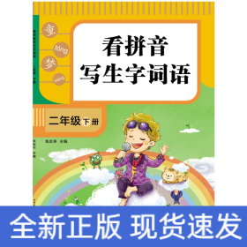 看拼音写生字词语.二年级.下册