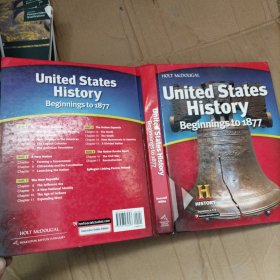 United States history Beginnings to 1877： 美国历史始于1877年 精装本