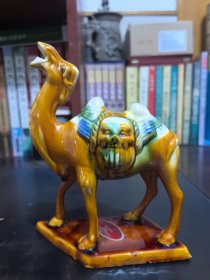 唐三彩 骆 驼（ 九都牌 荣获国金奖 ）