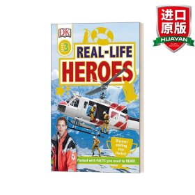 英文原版 DK Readers Level 3-Real Life Heroes DK分级读物L3 现实生活中的英雄 英文版 进口英语原版书籍