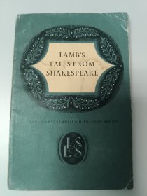 LAMB'S TALES FROM SHAKESPEARE莎士比亚的兰姆故事 早期版本