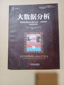 大数据分析：数据驱动的企业绩效优化、过程管理和运营决策