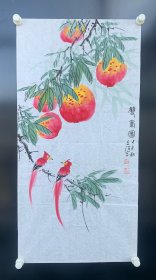 丁来义：笔名昱润，1975年生于河南范县，2013年就读于清华美院高研班。现为职业画家，国家一级美术师，中国花鸟画研究会理事，中原书画院副院长，河南省花鸟画家协会会员，北京墨宝斋签约画家