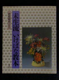 未生流插花艺术教本，日本華道未生流家元，肥原碩甫著，讲谈社发行，国内现货