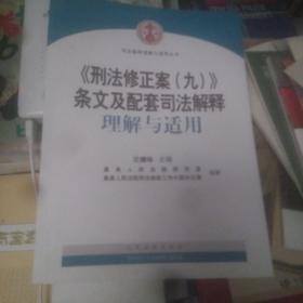 《刑法修正案（九）》条文及配套司法解释理解与适用