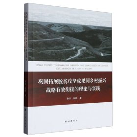 巩固拓展脱贫攻坚成果同乡村振兴战略有效衔接的理论与实践