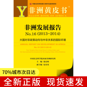 非洲黄皮书:非洲发展报告No.16（2013~2014）