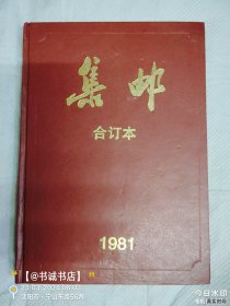 集邮 合订本 1981（精装本）