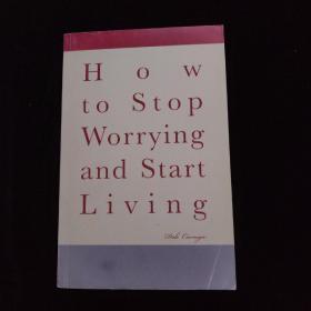 How to Stop Worrying and Start Leving 如图