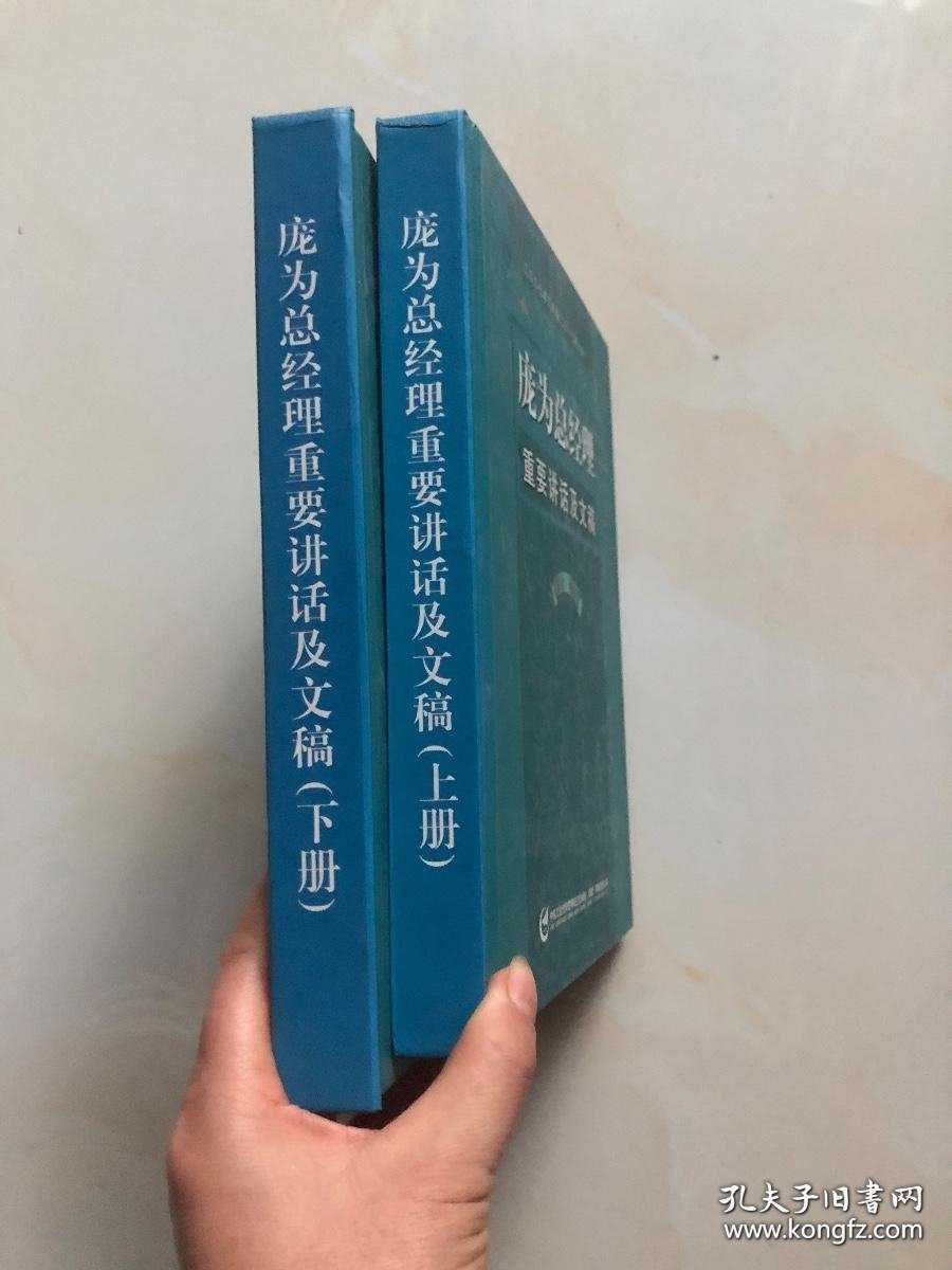 庞龙总经理重要讲话及文稿 上下册