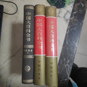 中国大百科全书 中国历史 （全三册 精装）