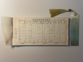 七八十年代的会议伙食补助报销表收据·带19XX年日期记录·空白未使用·自然旧·有斑迹·收藏自用佳品（B046内柜）·一本99页·库存量里面仓库随机发货