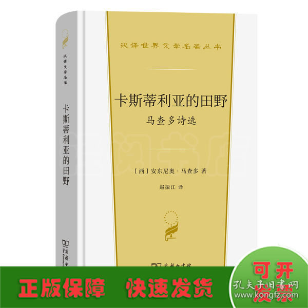 卡斯蒂利亚的田野：马查多诗选(汉译世界文学4)