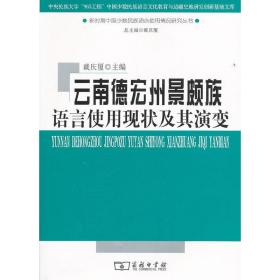 云南德宏州景颇族语言使用现状及其演变