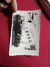 1960烟台水产专科学校 恭贺新禧贺卡
