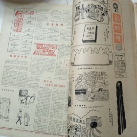 老报纸、刺玫瑰（1980年一1987年）创刊号一终刊号合订本