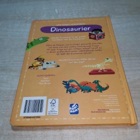 Mein großes Antwortbuch: Dinosaurier 德语童书 恐龙 翻翻书