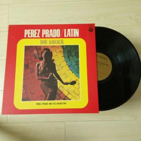 LP黑胶唱片 perez prado - latin 拉丁敲击乐 轻音乐大师普拉达作品集