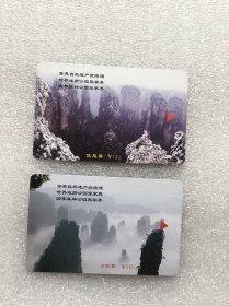 门票卡：张家界 两张