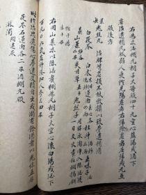 清精抄中医古籍，（定稿？）《杨氏提纲》存一厚册，书法精美！