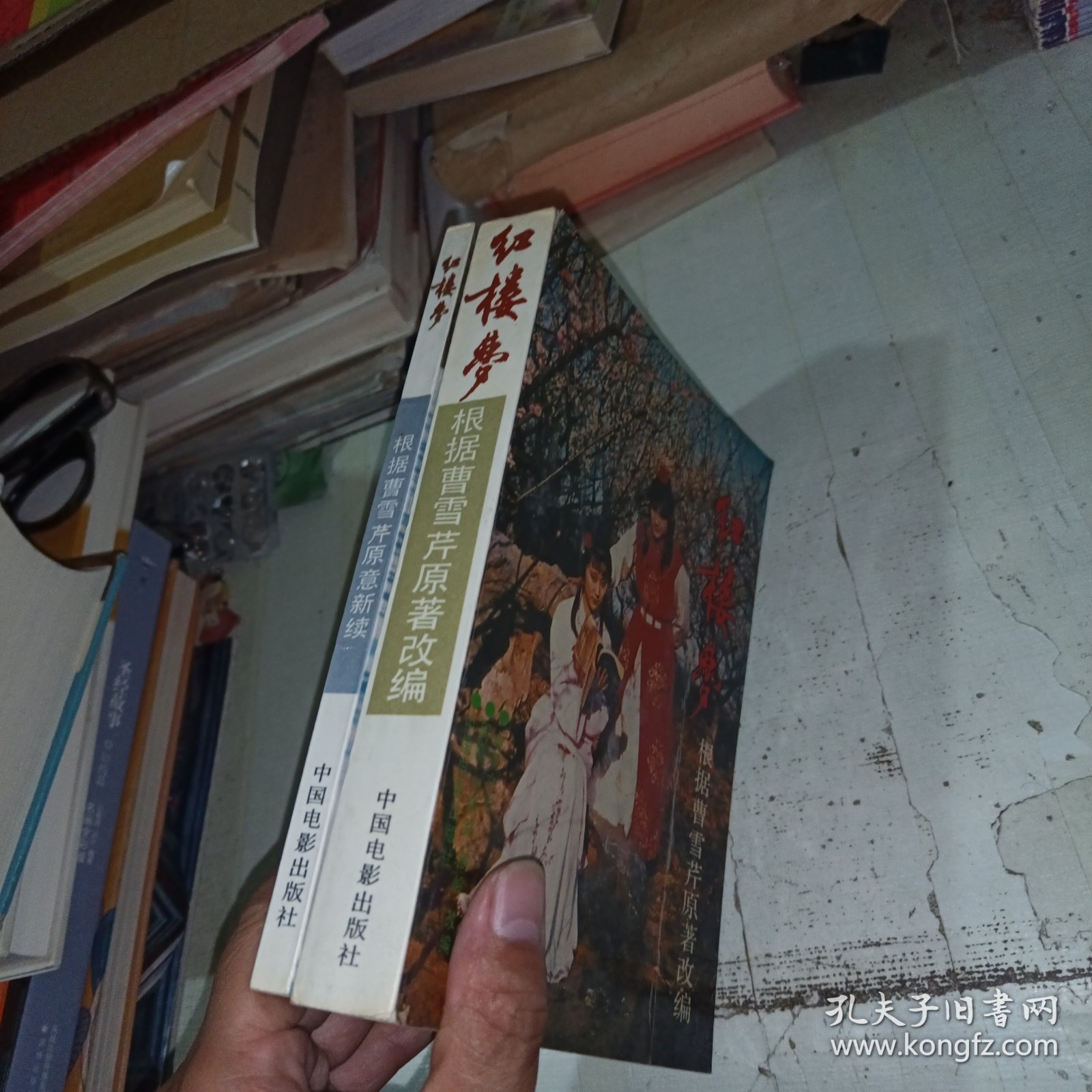 红楼梦：据曹雪芹原意新续 根据曹雪芹原著改编 共两本打包 1987年一版一印