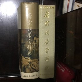 唐宋词鉴赏辞典两册