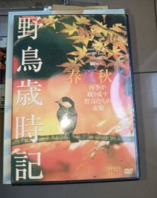 纪录片，刻录盘，2DVD 野鸟岁时记 春夏秋冬