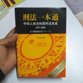 刑法一本通：中华人民共和国刑法总成（第十五版）