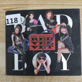 118唱片光盘CD：BAD BOY  THE PERFECT REDVELVET  一张碟片精装