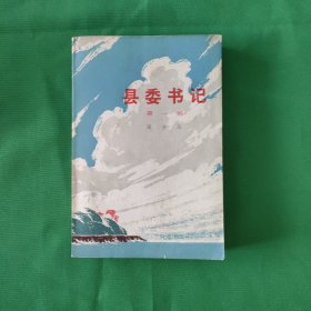 县委书记 红色文学 怀旧收藏 私藏美品 一版一印 白纸铅印本 封面漂亮 插图版漂亮