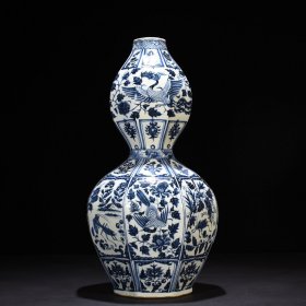 元青花葫芦瓶49*23厘米