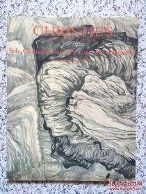 香港佳士得1999年4月25日
中国古代书画专场拍卖图录 christie's