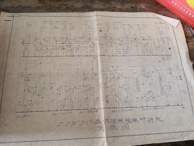 老图纸 JDW303晶体管无线电对讲机原理图及印刷电路图（2张合售）