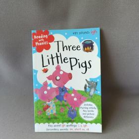 【英文原版】Reading with Phonics Three Little Pig