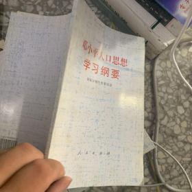 邓小平人口思想学习纲要