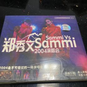 郑秀文2004 sammi Vs sammi 演唱会 vcd(全新未拆封)