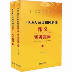 中华人民共和国刑法释义与实务指南 全2册