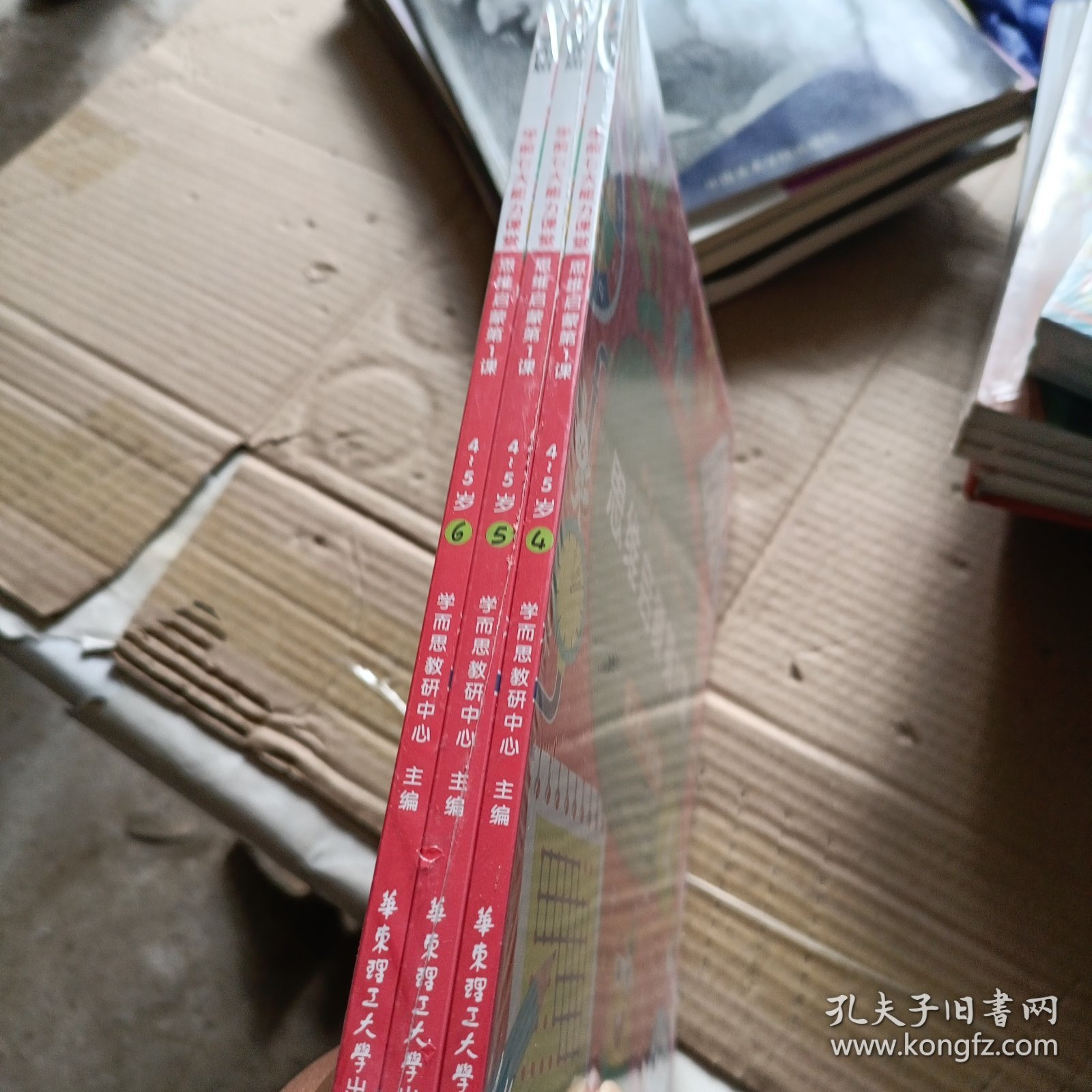 学而思学前七大能力课堂思维启蒙第一课（4-5岁）456幼儿园中班图书