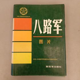 中国人民解放军历史资料丛书: 八路军图片   未翻阅  内受潮如图  (7B)