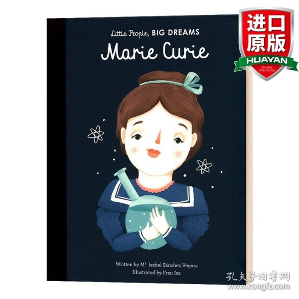 英文原版Marie Curie小女孩有大梦想