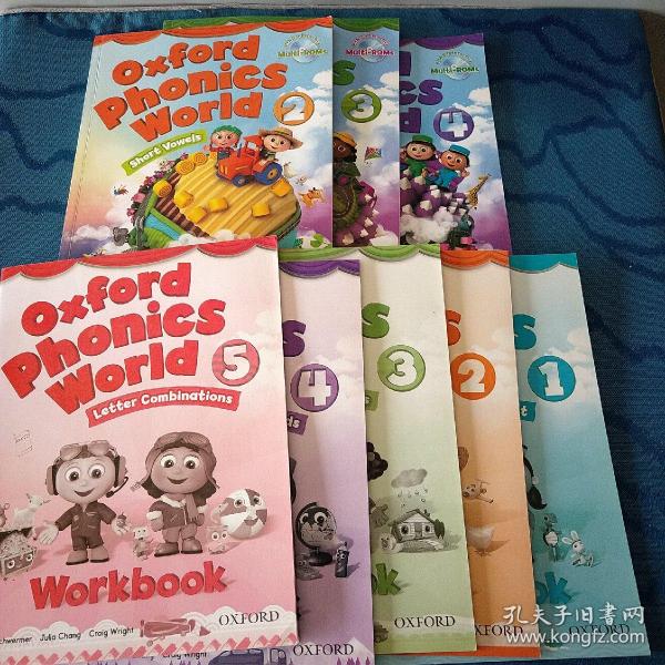 Oxford Phonics World系列（2 3 4）+练习册1-5