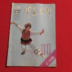 11741：中华武术 1989年第11期 枪术竞赛套路（一）；空手道防守反击十例；青萍剑（三）；太极拳之根（下）；