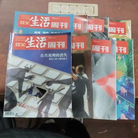 三联生活周刊(2022年第3、8、13、15、16、20、21、22期)8册合售