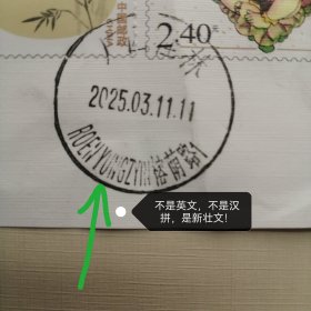 少见！新壮文文字日戳信销票剪片 相关知识见图三，图四。或请自寻百度。