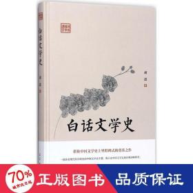 白话文学史（堪称中国文学史上里程碑式的奠基之作）