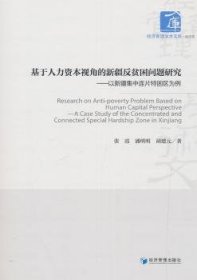 基于人力资本视角的新疆反贫困问题研究：以新疆集中连片特困区为例