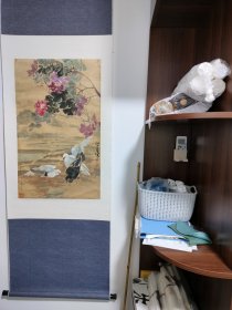 重庆画家沈传章鸽子一幅，鸽子画得好极了。本店子画以合理价格出售，请仔细看图看准下单，不退货